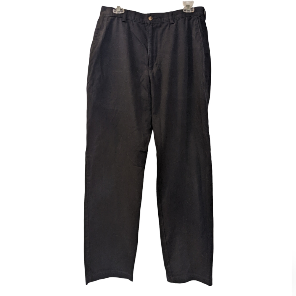 Haggar Mens Khaki pants in navy blue size 32 /32